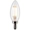 Satco 3w B11 LED 2700K Candelabra Base Frosted Dimmable - 25w equiv